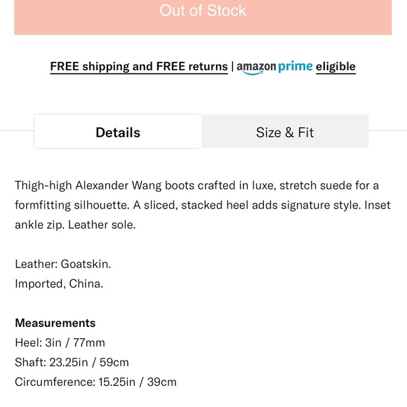 Alexander wang thigh high boot nwt - Picture 4 of 6